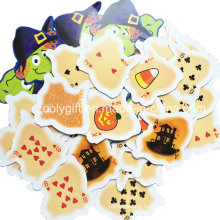 Die- Cut Board Games Play Card Products for Children / Halloween Custom Printed Play Card Games Wholesale